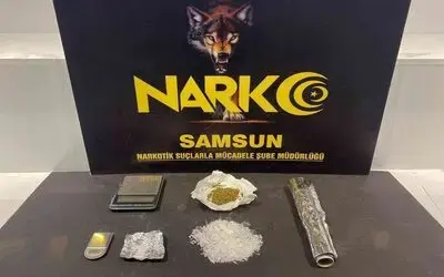 Samsun’da uyuşturucu ticaretine 1 gözaltı
