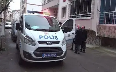 Mahsur kalan kedi için polis ve itfaiye ekipleri seferber oldu