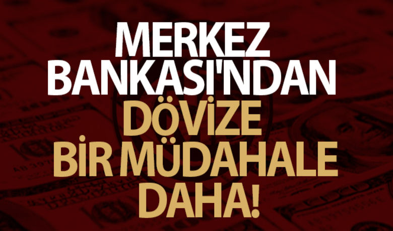 Merkez Bankası'ndan piyasaya 5. müdahale - Türkiye Cumhuriyet Merkez Bankası (TCMB), döviz kurlarında görülen sağlıksız fiyat oluşumları nedeniyle piyasaya satım yönünde müdahale edildiğini açıkladı. TCMB, bu müdahale ile 1 Aralık’tan itibaren piyasaya 5. müdahaleyi yaptı.