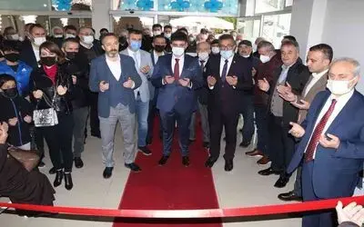 Prof. Dr. Yusuf Demir’in oğlunun iş yeri dualarla açıldı
