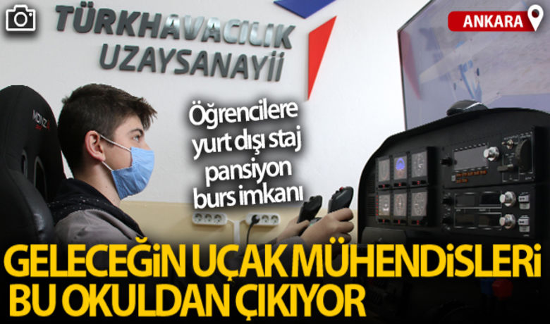 Geleceğin uçak mühendisleri bu okuldan çıkıyor - Milli Eğitim Bakanlığı ve Türk Havacılık ve Uzay Sanayii (TUSAŞ) arasında imzalanan protokol ile kurulan TUSAŞ Şehit Hakan Gülşen Mesleki ve Teknik Anadolu Lisesi'nde, havacılık alanında geleceğin teknisyen ve mühendisleri yetiştiriliyor.	Utku Şimşek	 