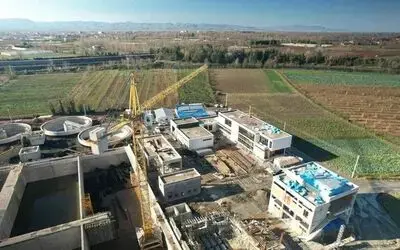 Çarşamba arıtma tesisinin yüzde 50’si tamamlandı