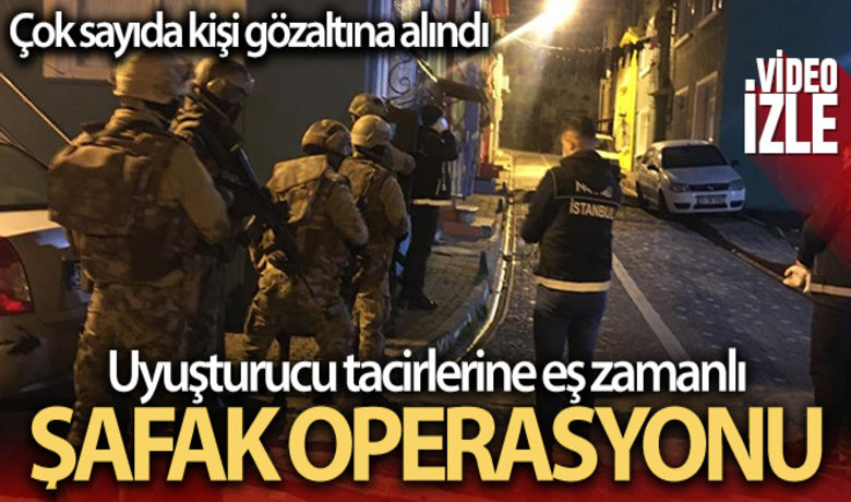 İstanbul'da uyuşturucu tacirlerineyönelik eş zamanlı operasyon - İstanbul'da uyuşturucu tacirlerine yönelik helikopter destekli eş zamanlı operasyon düzenlendi. Operasyon kapsamında çok sayıda şüpheli gözaltına alındı.