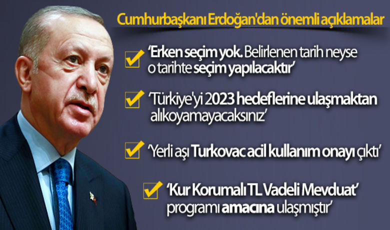 Cumhurbaşkanı Erdoğan'dan önemli açıklamalar - Cumhurbaşkanı ve AK Parti Genel Başkanı Recep Tayyip Erdoğan, partisinin TBMM Grup Toplantısı'nda konuştu.