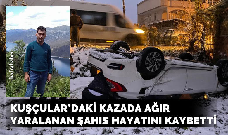 Kuşçular'daki zincirleme kazada ağıryaralanan şahıs hayatını kaybetti