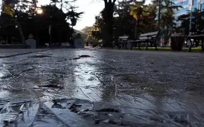 Samsun’da ayaz dondurdu
