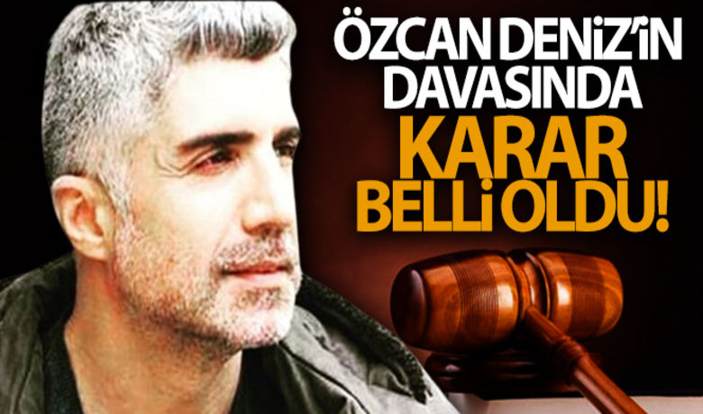 Özcan Deniz'in velayet davasında karar - Oyuncu ve şarkıcı Özcan Deniz'in 2019 yılında boşandığı eşi Feyza Aktan'a 3 yaşındaki oğlu için açtığı velayet davası karara bağlandı. İstanbul 17. Aile Mahkemesi oğullarının velayetinin anne Feyza Aktan'da kalmasına karar verdi.