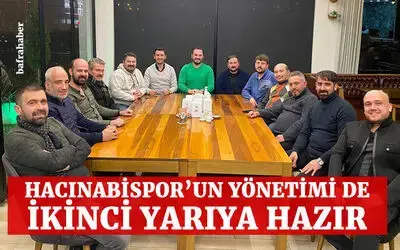 Hacınabispor’un Yönetimi De İkinci Yarıya Hazır!