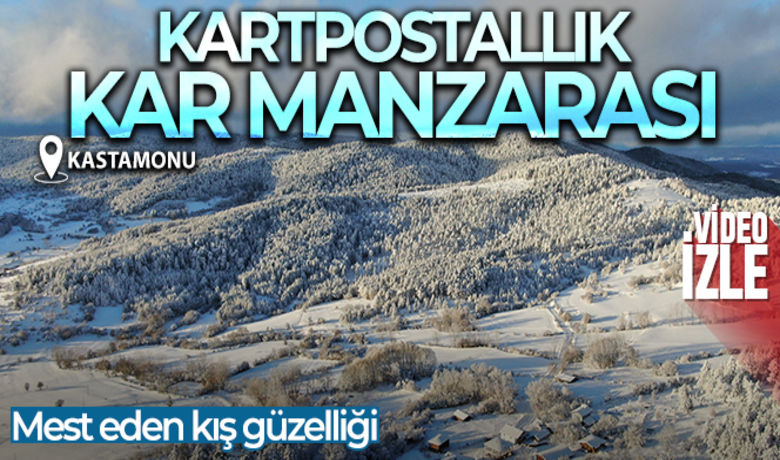 Karla kapanan köylerde mest eden kış güzelliği - Kastamonu'da, karla kaplanan orman ve köylerde kartpostallık görüntüler ortaya çıktı. Kar manzarası ile mest eden köy ve ormanlar havadan görüntülendi.	HABERİN VİDOESU İÇİN TIKLAYINIZ	 	Murat Kanber - Vedat Yunus İkizoğlu