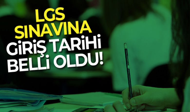LGS sınavının tarihi belli oldu! - Milli Eğitim Bakanı Özer, Liselere Geçiş Sistemi (LGS) kapsamında 8. sınıf öğrencilerine yönelik merkezi sınavın 5 Haziran 2022'de düzenleneceğini açıkladı.