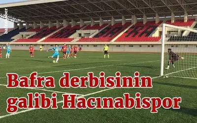 Bafra Derbisinin Galibi Hacınabispor