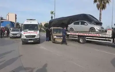 Samsun’da trafik kazası: 2 yaralı
