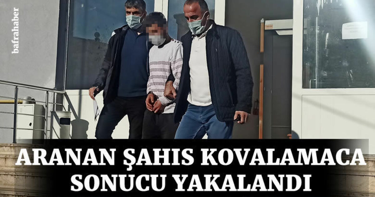 Aranan şahıs kovalamaca sonucu yakalandı