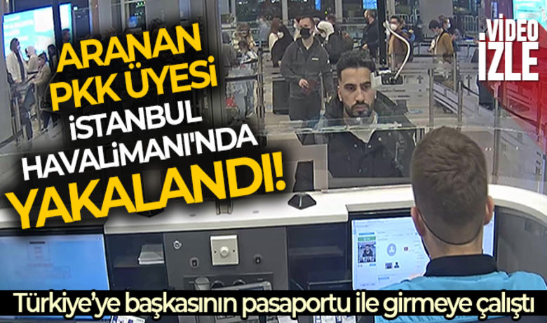 Aranan PKK üyesi İstanbul Havalimanı'nda yakalandı - İstanbul Hava Limanı’nda PKK Terör Örgütüne Üye Olmak Suçundan aranan Ahmet Akdağ Türkiye’ye Znar Kalash adına düzenlenmiş Avusturya pasaportu ile girmek isterken, pasaport polislerinin dikkati sonucu yakalandı.