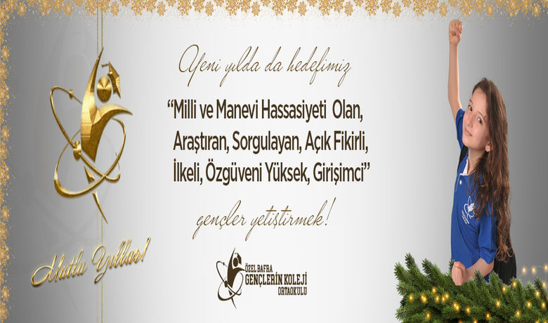 Özel Bafra Gençlerin Kolejinden Yeni Yıl Kutlaması 