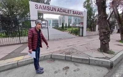 Adliye önünde bisikleti çalındı
