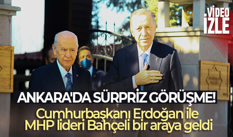Cumhurbaşkanı Erdoğan, MHPlideri Bahçeli'yi ziyaret etti - Cumhurbaşkanı Recep Tayyip Erdoğan, Milliyetçi Hareket Partisi (MHP) Genel Başkanı Devlet Bahçeli’yi evinde ziyaret etti.