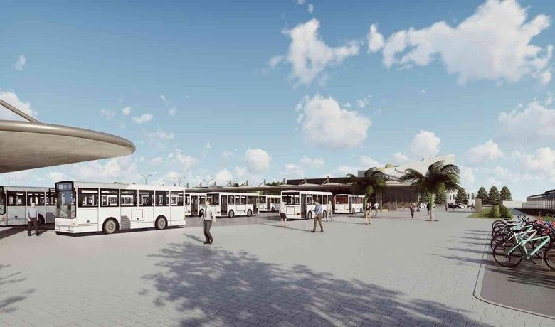Transfer Merkezi’nin yüzde 53’ü tamamlandı
 - İlçelerde yaşayan yolcu ve minibüsçülerin yıllardır beklediği İlçe Toplu Ulaşım Transfer Merkezi Projesi’nin yüzde 53’ü tamamlandı.