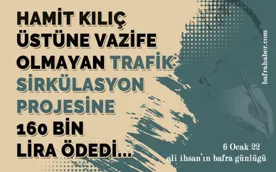 Hamit Kılıç, Üstüne Vazife Olmayan Projeye 160 Bin Lira Harcadı