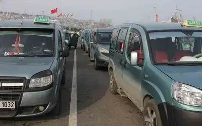 Samsun hat dolmuşçuları zammı yeterli bulmadı
