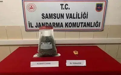 Samsun’da aracında uyuşturucu ele geçen şahıs tutuklandı
