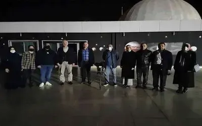 Ay, Satürn ve Jüpiter’i teleskopla gözlemlediler
