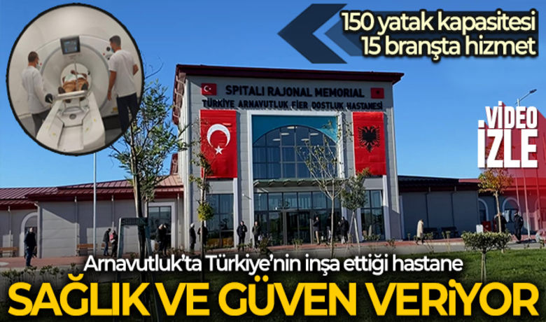 Arnavutluk'ta Türkiye'nin inşa ettiğihastane, sağlık ve güven veriyor - Arnavutluk’ta Türkiye tarafından inşa edilen Fier Arnavutluk-Türkiye Dostluk Hastanesi açılalı 8 ay olmasına rağmen bölge halkına sağlık ve güven dağıtmaya devam ediyor.