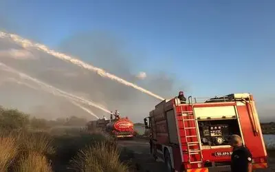 Yangına 6 dakikada müdahale
