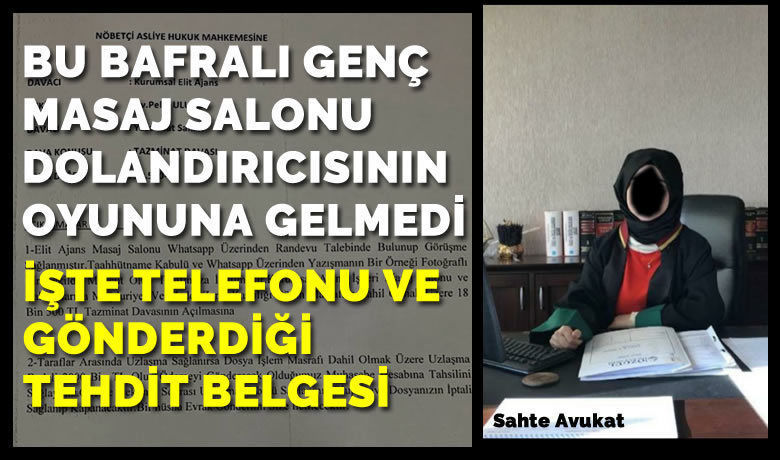 Bu Bafralı Genç Masaj Salonu Dolandırıcısının Oyununa Gelmedi