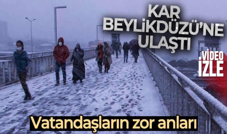 Beylidüzü'nde kar sonrası işegiden vatandaşlar zor anlar yaşadı - İstanbul’da dün akşam başlayan kar yağışı, Beylikdüzü'de hayatı olumsuz etkiledi. Sabah kalktıklarında arabalarını karla kaplı gören vatandaşlar araçlarını temizlerken, bazı vatandaşlar kar ve buz birikintilerinin bulunduğu üst geçitlerde zor anlar yaşadı.