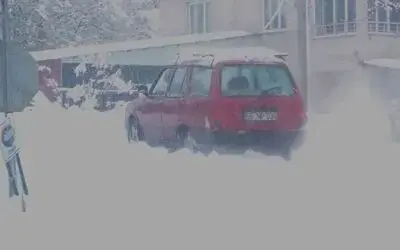 Bafra kara kışa teslim