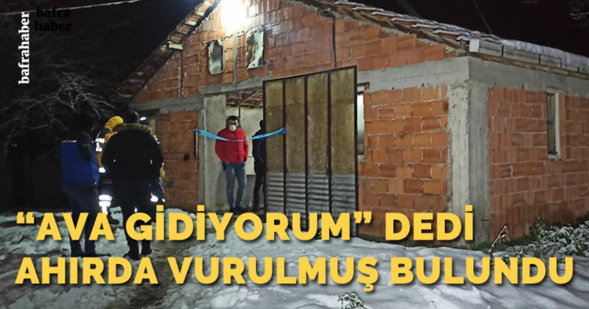 Ahırda başından tüfekle vurulmuş halde bulundu  