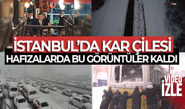 Megakent İstanbul'un kar çilesibu görüntülerle hafızalara kazındı - İstanbul'da iki gün boyunca yoğun şekilde etkili olan kar yağışı, megakenti esir aldı. Günler öncesinden yapılan uyarılara rağmen önlemler yetersiz kalınca, sürücüler yollarda saatlerce mahsur kalarak perişan oldu. Megakent İstanbul’un kar çilesi, bu görüntülerle hafızalara kazındı.