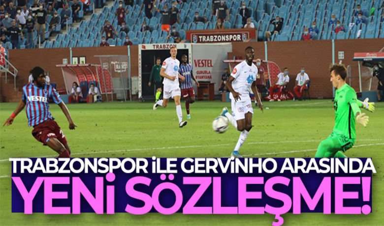 Trabzonspor ile Gervinho arasında yeni sözleşme - Trabzonspor, devre arası gelmeden kadrosuna kattığı Gervinho arasında yeni bir sözleşme imzalandı.