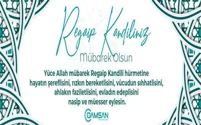 Serdal Sefa Kocabaş'tan Regaip Kandili Kutlaması