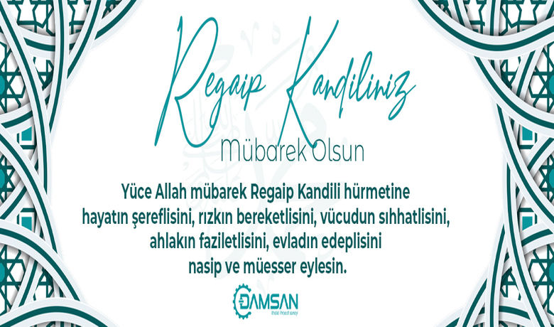 Serdal Sefa Kocabaş'tan Regaip Kandili Kutlaması