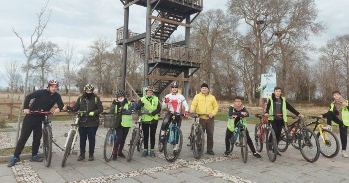 Bisikletliler Kızılırmak Deltası’na pedal çevirdi
