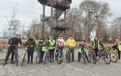 Bisikletliler Kızılırmak Deltası’na pedal çevirdi
