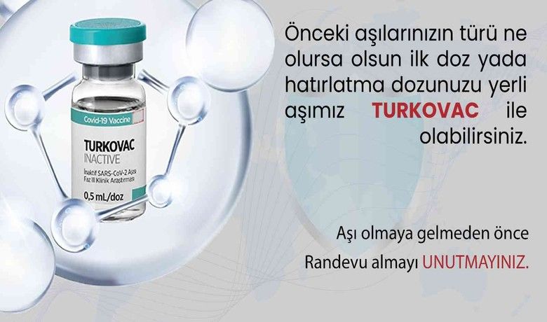 Samsun’da yerli aşı Turkovac uygulaması başlıyor
 - Samsun’da yerli Kovid-19 aşısı Turkovac uygulaması Pazartesi günü başlıyor.