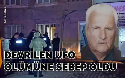 Bafra'da yangın: 1 kişi hayatını kaybetti