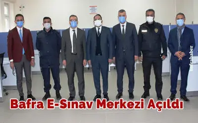 Bafra’ya E-sınav Merkezi Açıldı