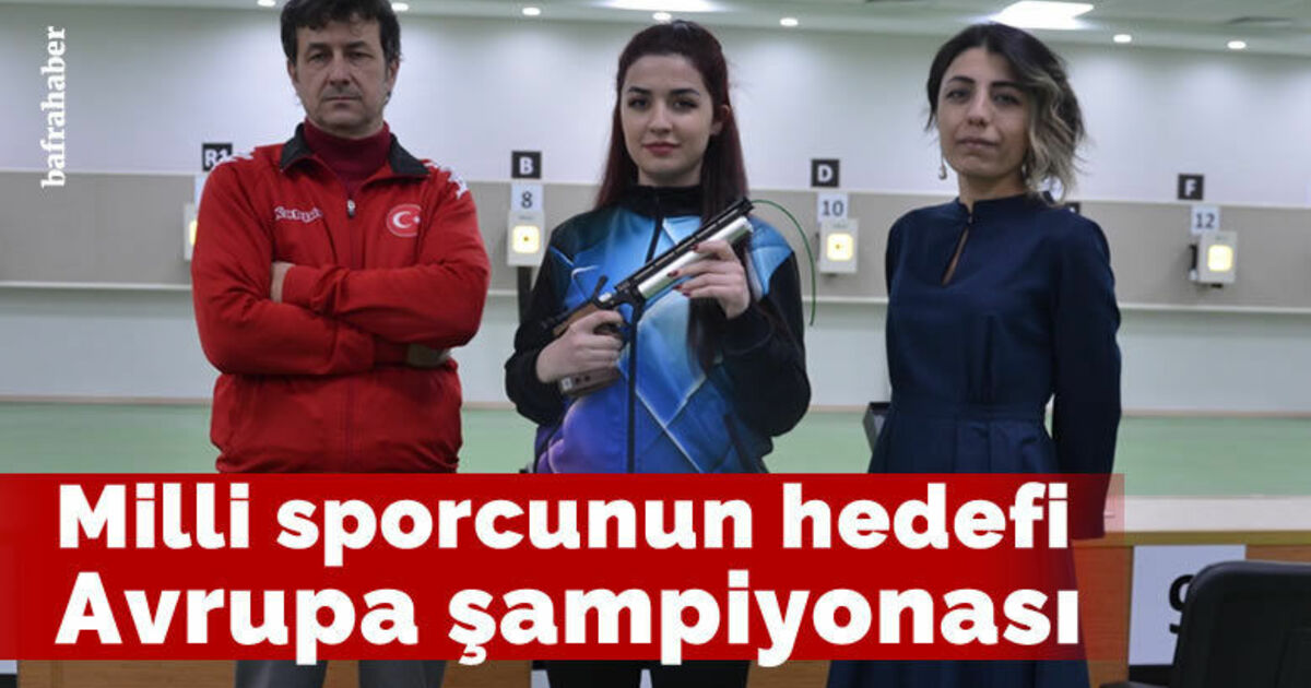 Milli sporcunun hedefi Avrupa şampiyonası