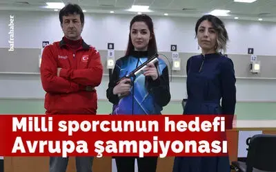Milli sporcunun hedefi Avrupa şampiyonası