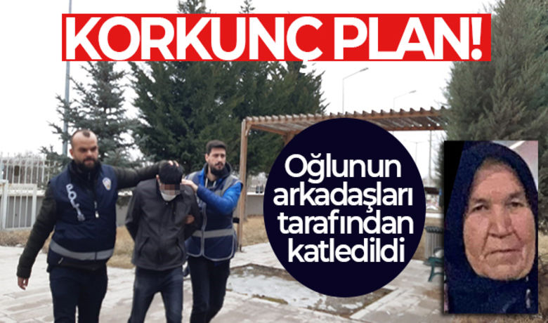 Oğlunun arkadaşları tarafındanmaket bıçağıyla öldürüldü - Afyonkarahisar’da evinde boğazı kesilmiş halde bulunan kadının katil zanlılarının oğlunun arkadaşları olduğu ortaya çıkarken, talihsiz kadının maket bıçağı ile öldürüldüğü tespit edildi. Katil zanlılarının kumar sitelerine olan borçlarını ödemek için su isteme bahanesi ile kadının evine girdikleri ve 15 bin TL ile bir çeyrek altını aldıktan sonra kadının boğazını kestikleri belirtildi.