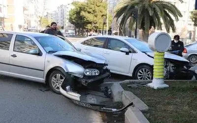 Samsun’da trafik kazası: 2 yaralı
