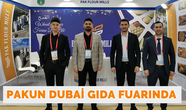 Pakun, Dubai Gıda Fuarında 