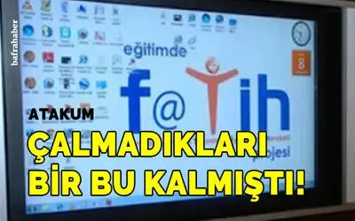 Çalmadıkları bir bu kalmıştı