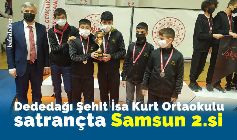 Dededağı’nın Genç Satranççıları Samsun 2.si