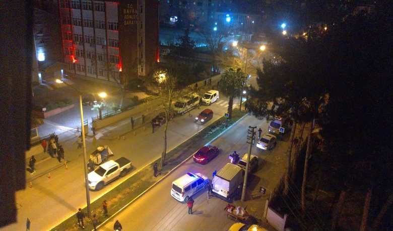 Bafra'da Bıçaklı Kavga: 1 Yaralı 