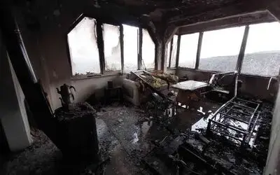 Samsun’da sobadan çıkan kıvılcım evi yaktı
